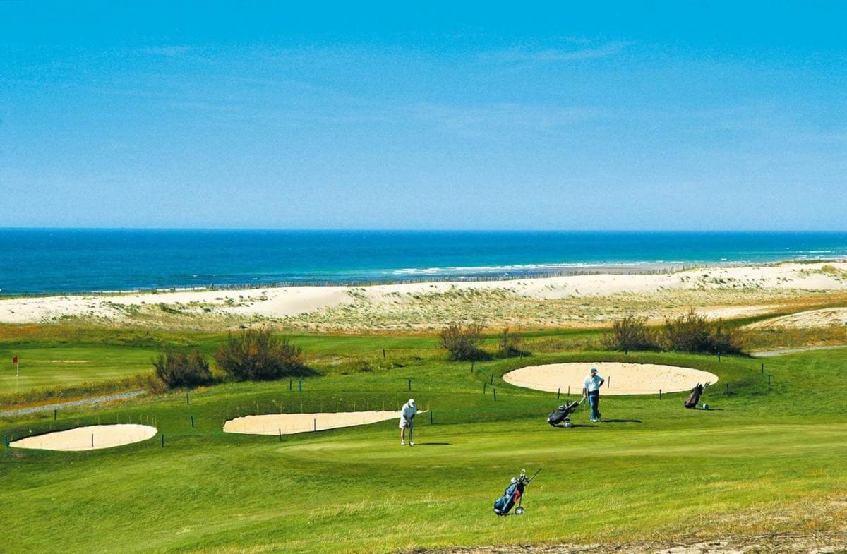 L'Appart Vue Golf Piscines Nature Ocean A Moliets Daire Dış mekan fotoğraf